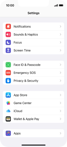 Press App Store.