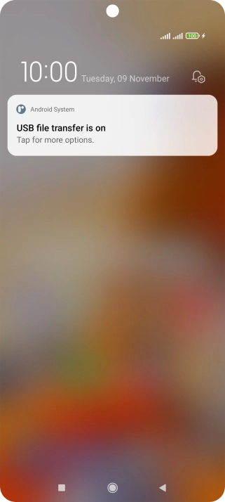 Press Tap for more options..