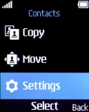 Select Settings.