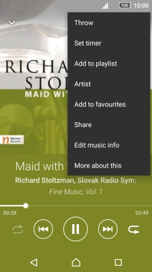 Press Add to playlist.
