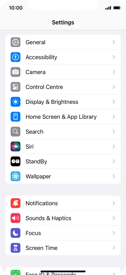 Press Home Screen & App Library.