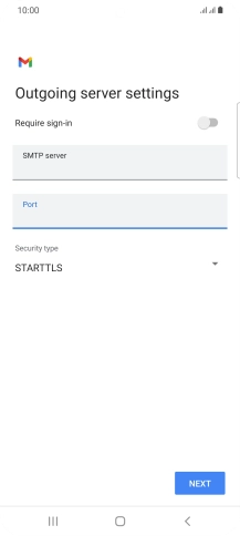 Press the drop down list below 