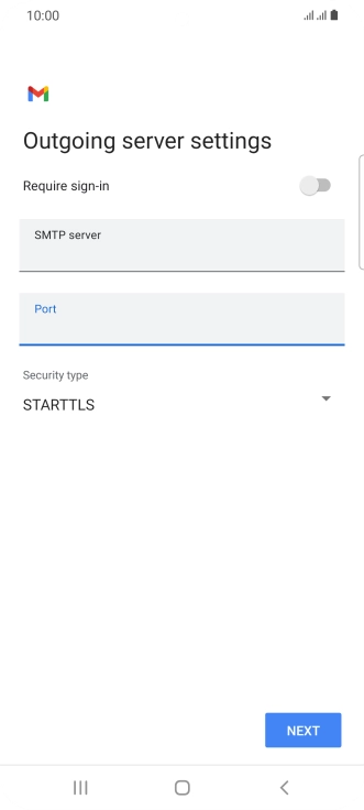 Press the drop down list below 