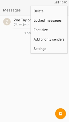 Press Settings.