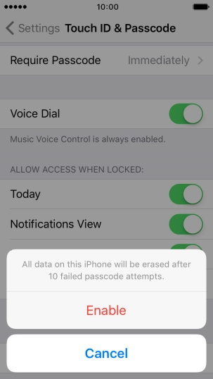 Press Enable.