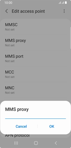 Key in 10.24.59.200 and press OK.