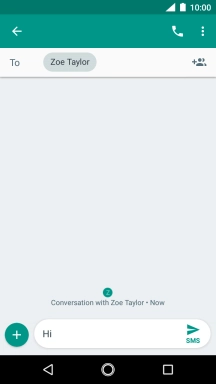 Press the attachment icon.