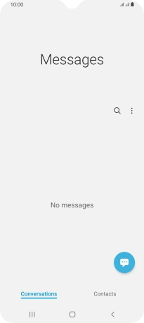 Press the new message icon.