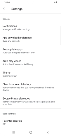 Press Auto-update apps.