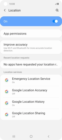 Press App permissions.