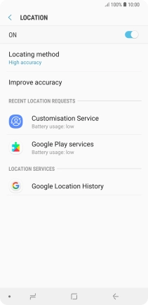 Press Locating method.