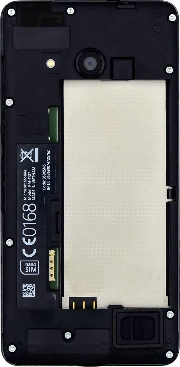 Place your SIM as illustrated next to the SIM holder.