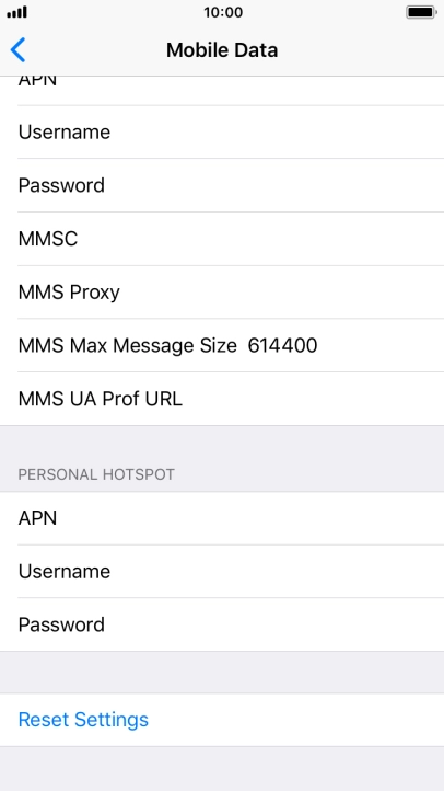 Press MMSC and key in http://www.vodafone.ie/mms.