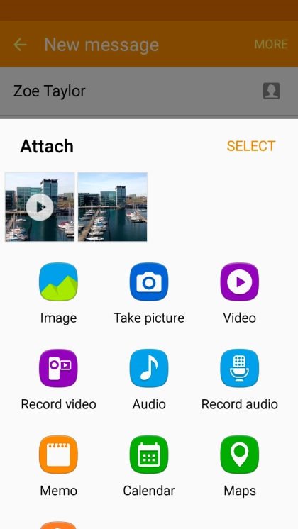 Press Image and go to the required folder.