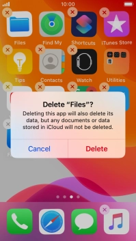 Press Delete.