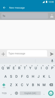 Open a new note, message or email message to bring up the keypad and your phone is ready for text input.