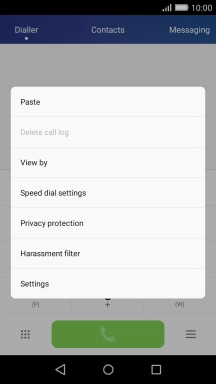 Press Settings.