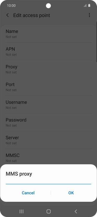 Key in 10.24.59.200 and press OK.