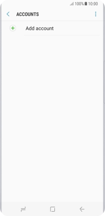 Press Add account.