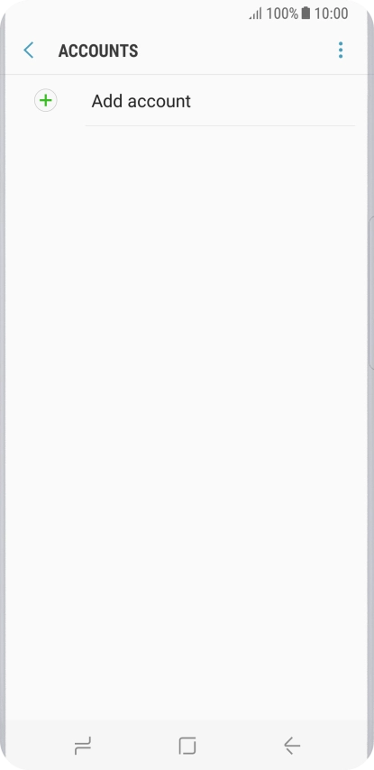 Press Add account.