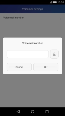 Key in (prefix) 5 (your phone number) and press OK.