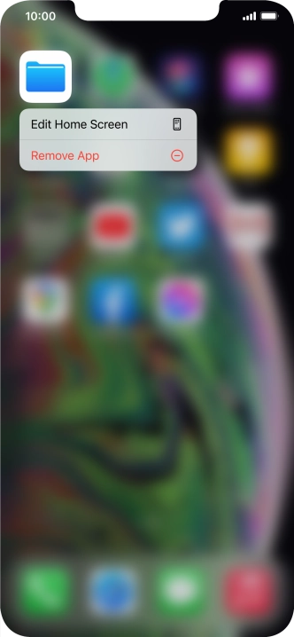 Press Remove App.