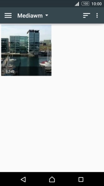 Press the required video clip.