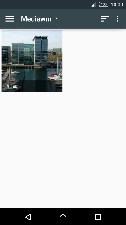 Press the required video clip.