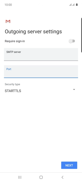 Press the drop down list below 