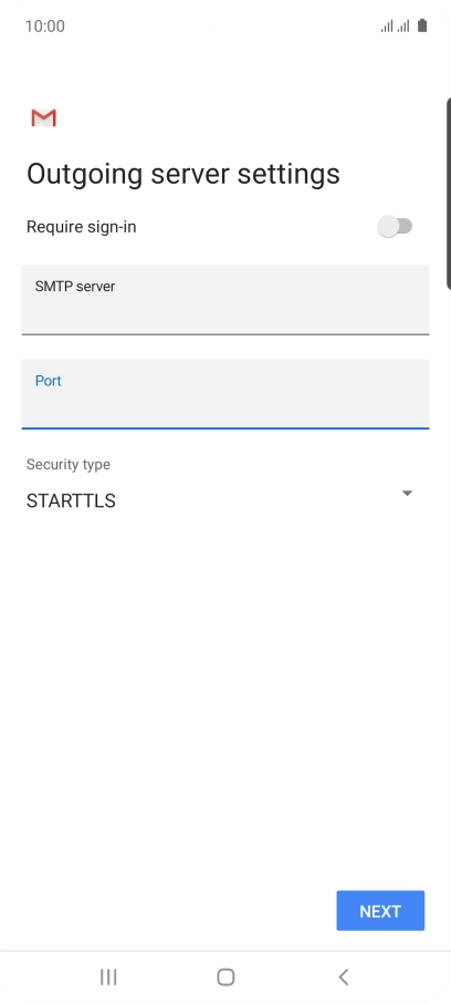 Press the drop down list below 