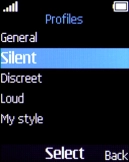 Select Silent.