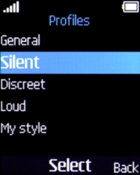 Select Silent.