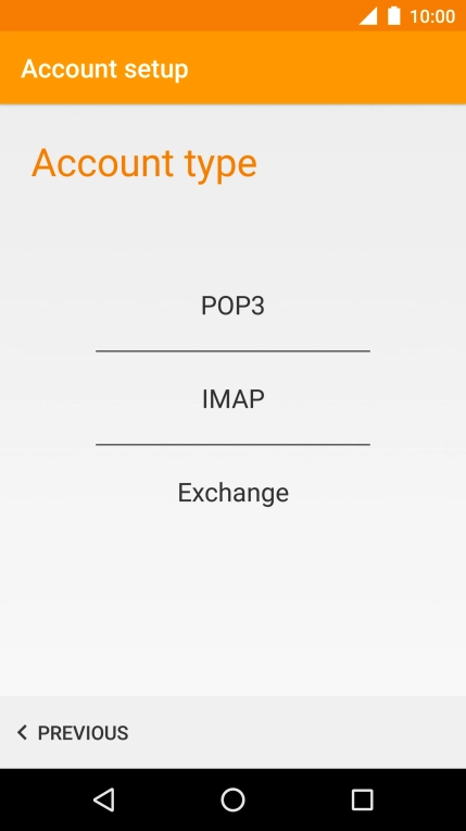 Press POP3.