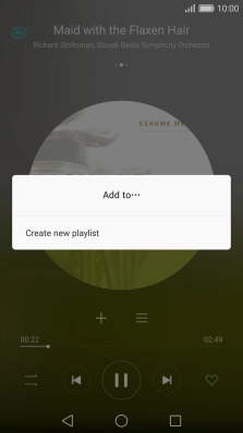 Press Create new playlist.