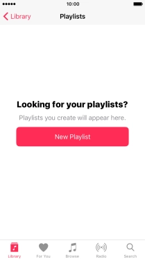 Press New Playlist....