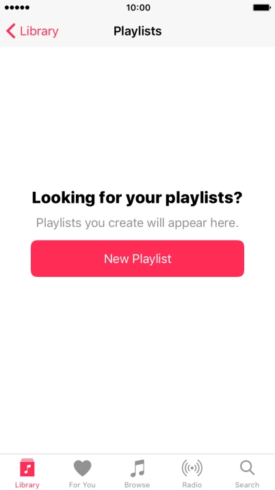 Press New Playlist....