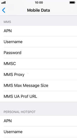 Press APN and key in mms.vodafone.net.