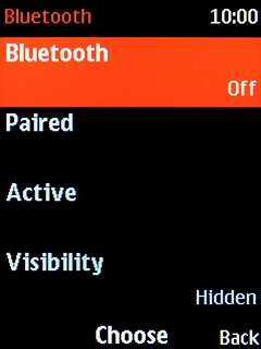 Select Bluetooth.