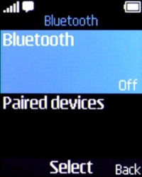Select Bluetooth.