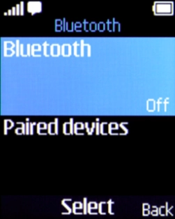 Select Bluetooth.