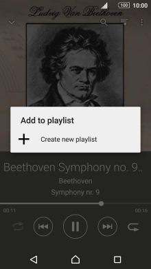 Press Create new playlist.