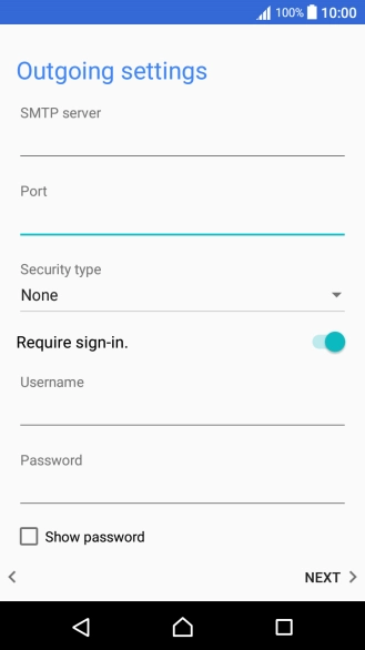 Press the drop down list below 