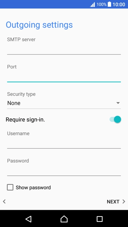 Press the drop down list below 