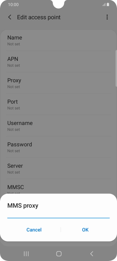Key in 10.24.59.200 and press OK.