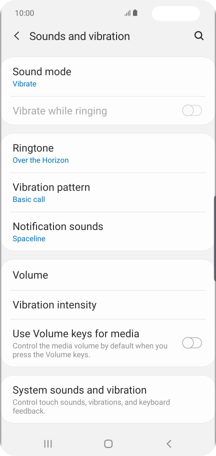 Press Ringtone.
