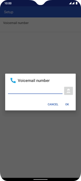 Key in (prefix) 5 (your phone number) and press OK.