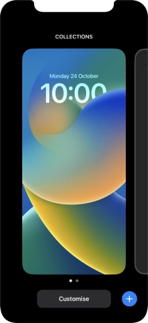 Press the add icon.