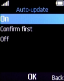 Select On to turn on the function.