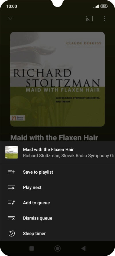 Press the add icon.