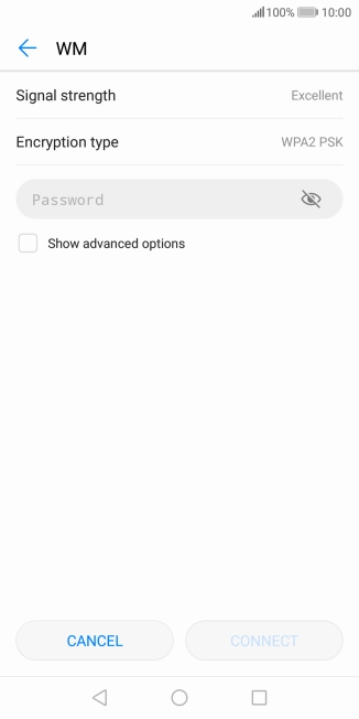 Press Password.
